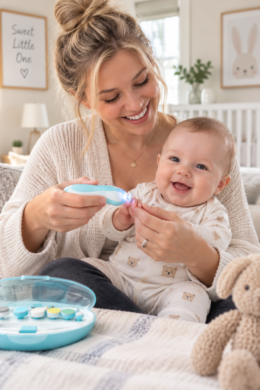 Baby Electric Nail Trimmer & Polisher