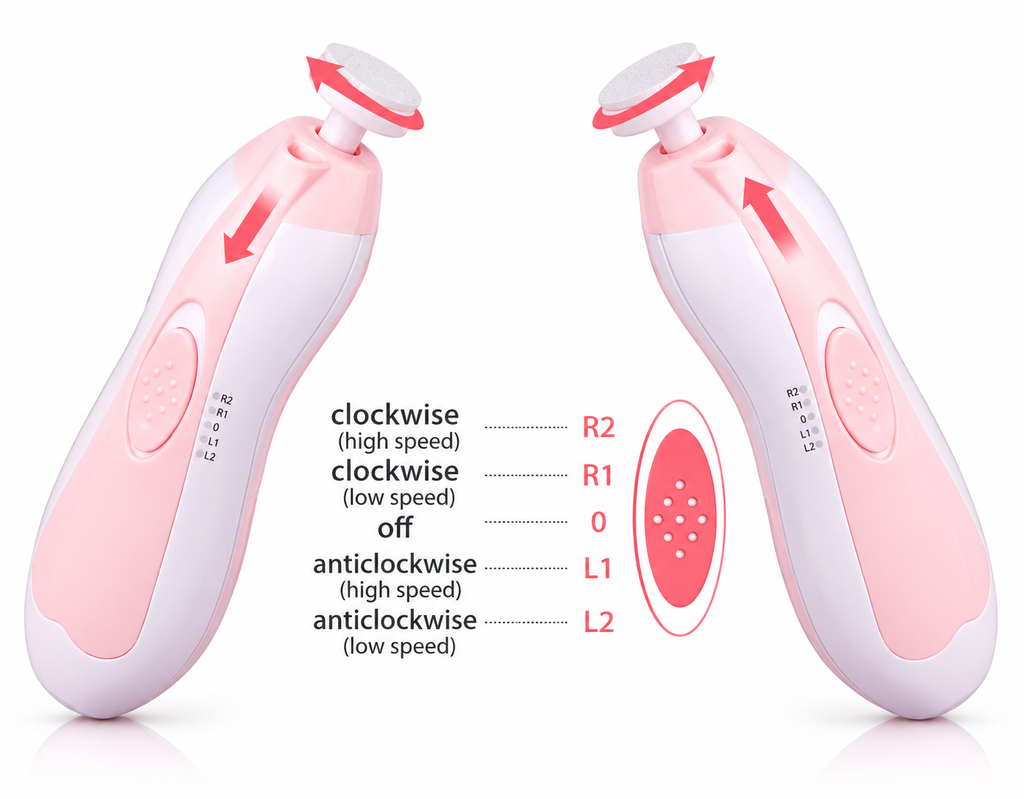 Baby Electric Nail Trimmer & Polisher