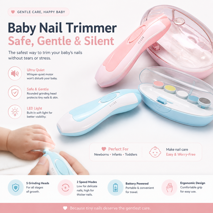 Baby Electric Nail Trimmer & Polisher